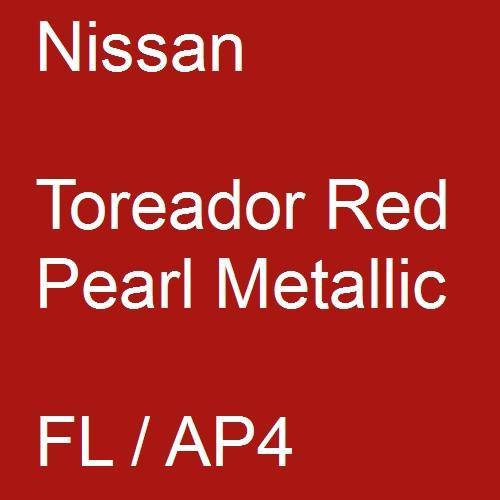 Nissan, Toreador Red Pearl Metallic, FL / AP4.
